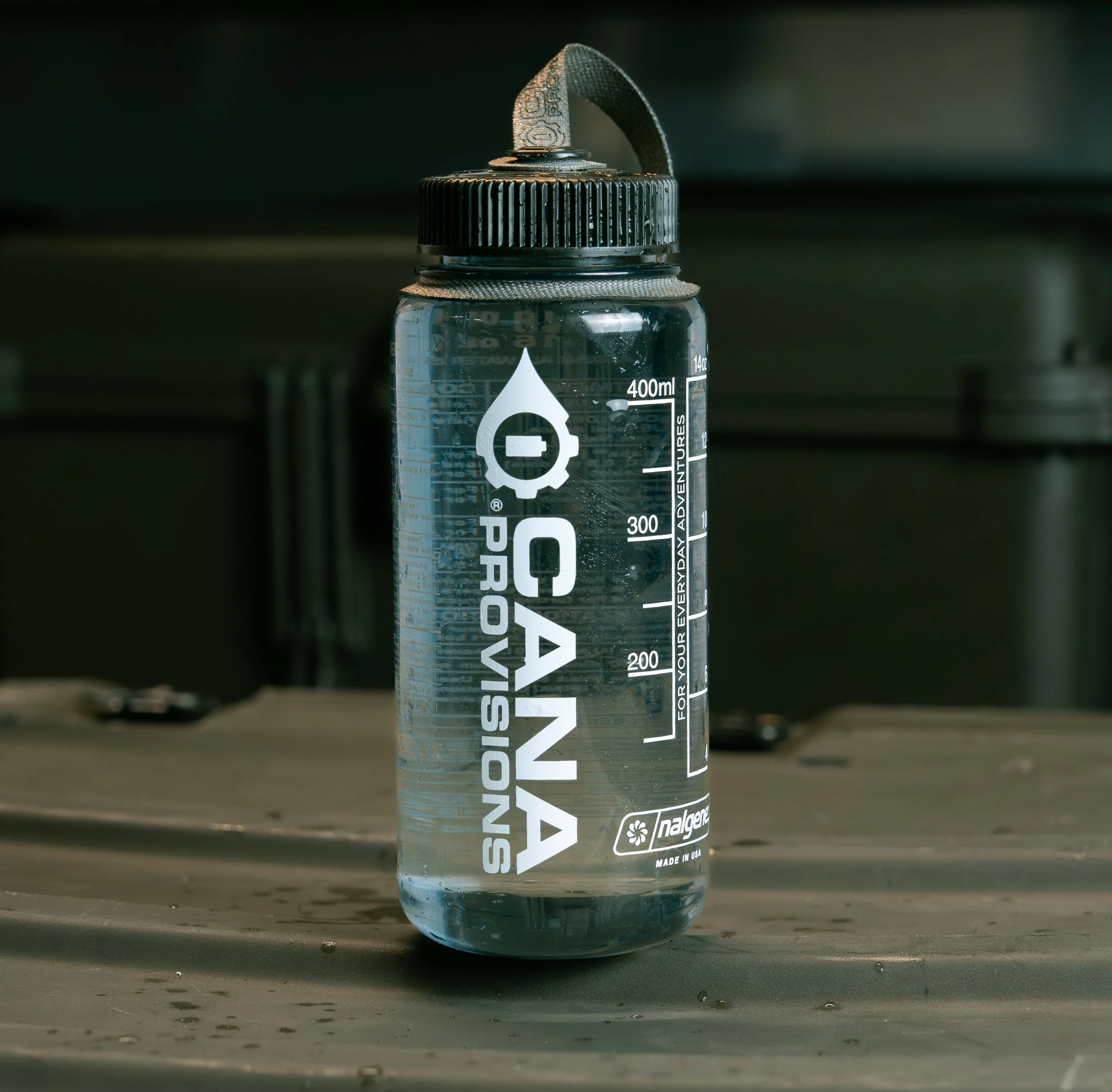 CANA Provisions Water Data Card (WDC) Printed 32oz. Wide Mouth